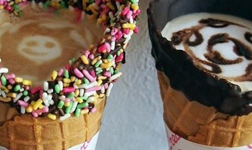Kopi Ala Cone Ice Cream