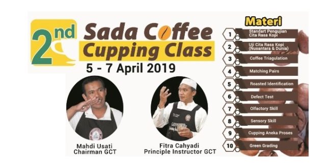 2nd Sada Coffee Cupping Class